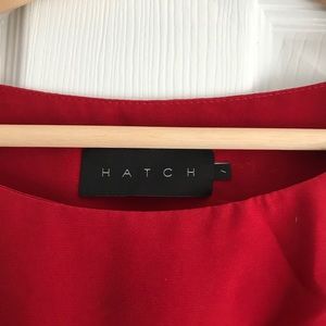 Hatch maternity red shirt